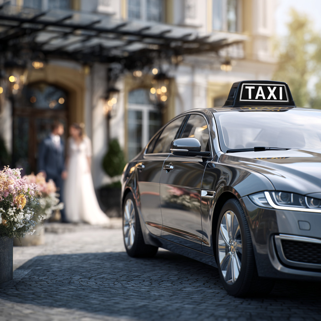 Taxi pour mariage et soirée